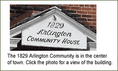 Arlington VT Community House
