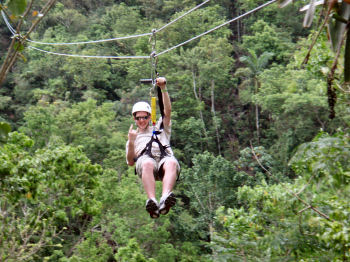 900 foot canopy tour zip lines vermont adventure sport