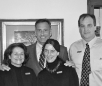 Green Mountain Innkeepers Patti Clark, Vermont Governor Shumlin, GM Ken Biederman