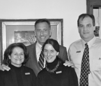 Green Mountain Innkeepers Patti Clark, Vermont Governor Shumlin, GM Ken Biederman