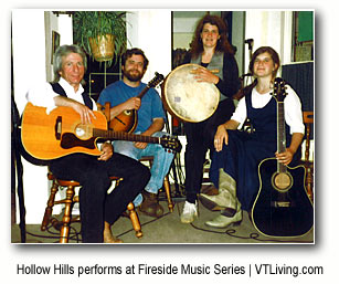 Hollow Hills - live music at the Fireside Music Series at West Mountain Inn Arlington Vermont