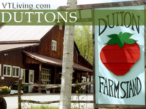 local vermont produce at Duttons Berry Farm in three vermont locations