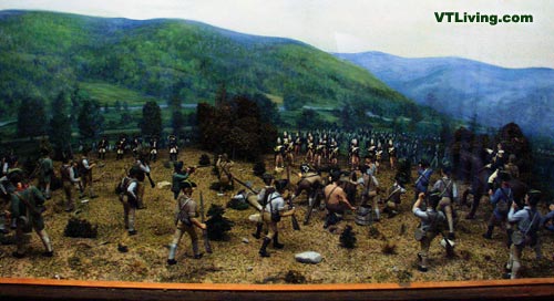 battle at Bennington Vermont, US Revolutionary War, United States Revolution