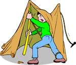 Arrive early so you are not pitching a tent in the dark, Vermont Tent Sites