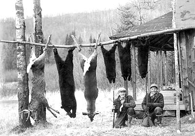 Vermont hunters, Vermont hunting camp, Vermont hunting photo