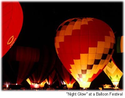 night glow balloons