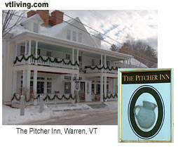 Pitcher Inn Warren Vermont Mad River Valley