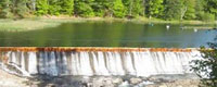 Quechee Gorge State Park South Central Vermont attraction hiking swimming camping