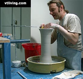 Simon Pearce Pottery, Pottery Maker