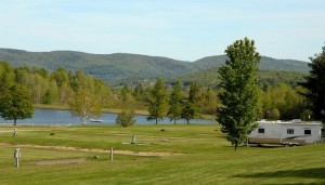 RV Campsites at Lake Champagne