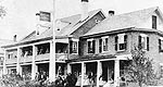 Historic photo of Stowe's Green Mountain Inn Lodging sign