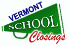 Vermont School Closings - VT School Cancellations