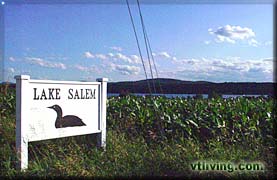 Northern New England Lakes - Lake Salem in Derby Vermont USA