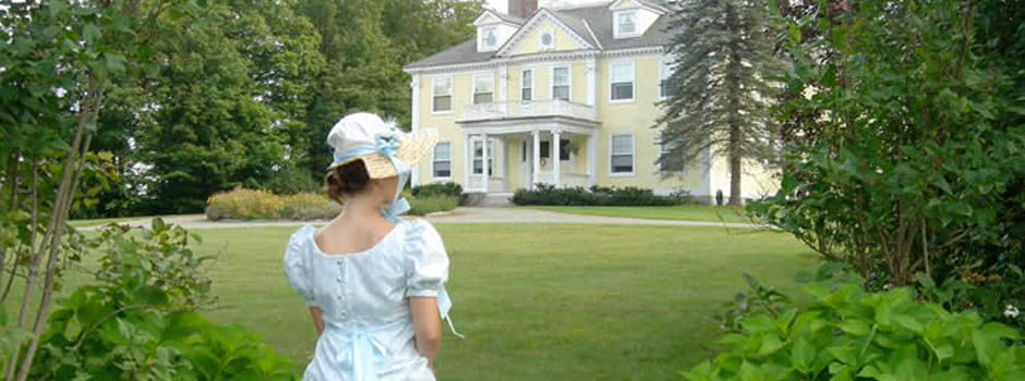 Jane Austen Weekend Governor's House at Hyde Park Vermont