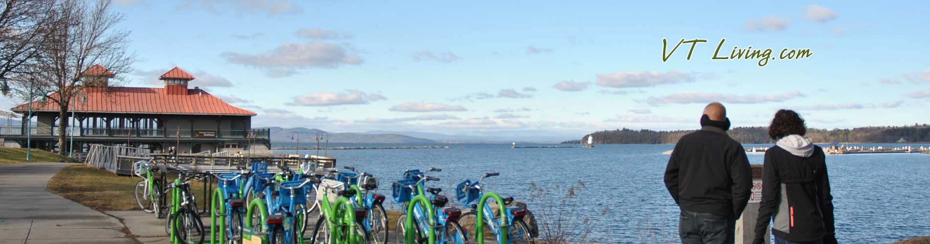 Biking on Lake Champlain during a Vermont Vacation in the Champlain Islands
