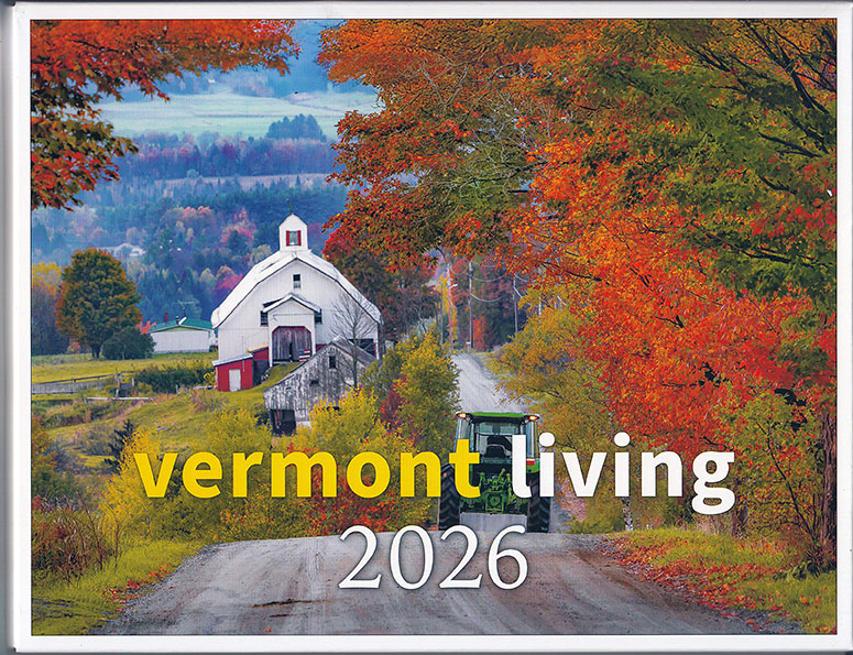 Vermont living 2026 Boxed Wall calendar